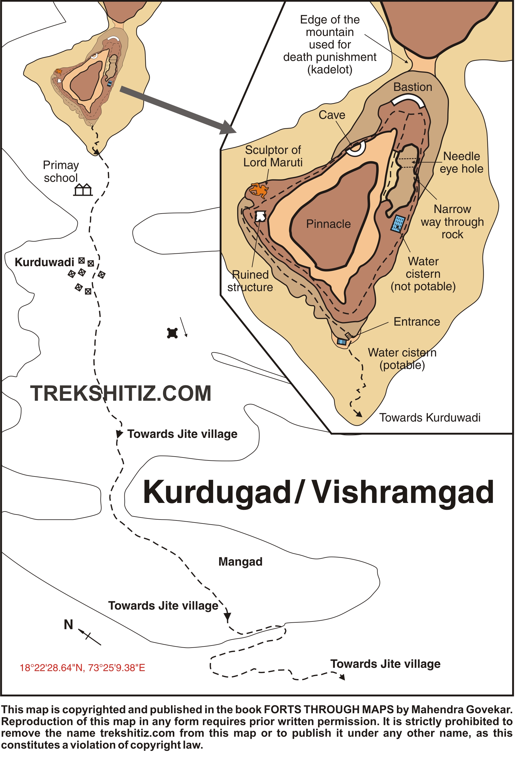 Kurdugad English Map